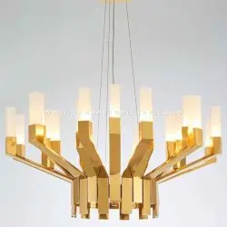Lampu Gantung Chandelier Tembaga Kuningan